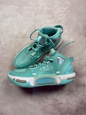 Li-Ning Way of Wade Shadow 4 Mint Basketball Shoes Men's 7 ABPS057-4 NWOT